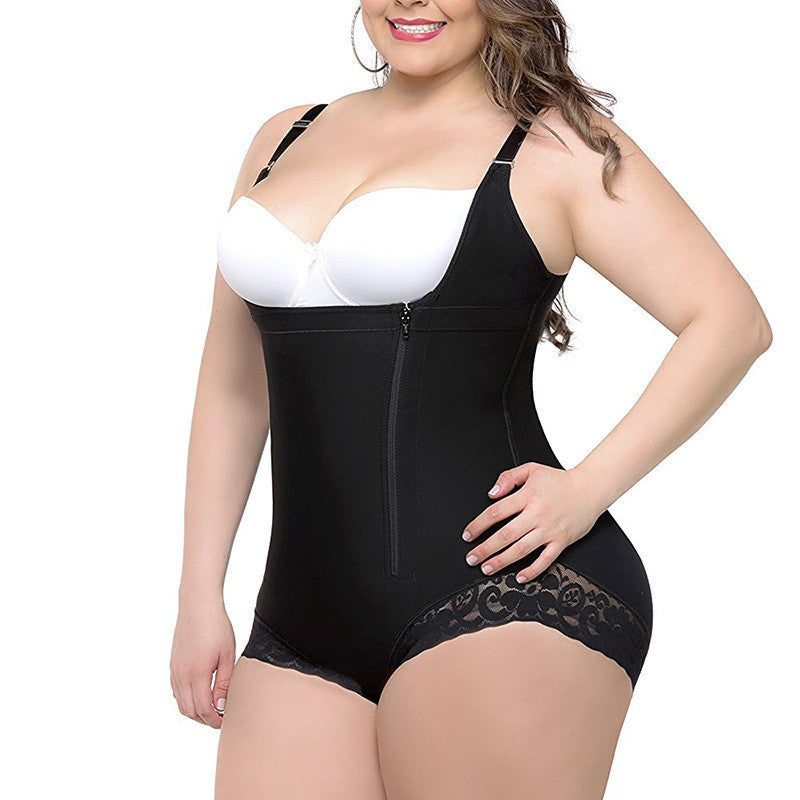 RARARAW ZipSculpt Contour Bodysuit